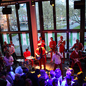 Party in der Malzmühle mit Veranstaltungstechnik von HyperTonLicht und DJ Köln, DJ im Hotel Königshof direkt am Rhein